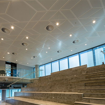 MetalWorks Exposed Grid Ceiling Systems